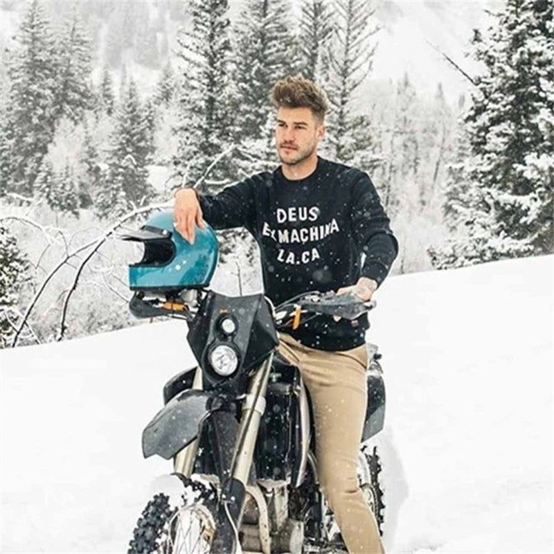 New Motocross Long Sleeve Downhill DEUS EX MACHINA Jersey Bicycle Cycling Shirt MX Motorcycles Bike Clothing T-shirt Moto Cross