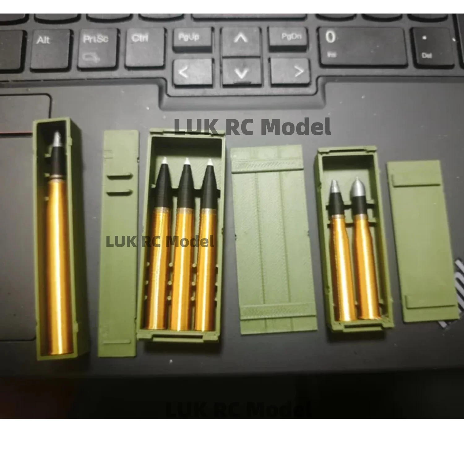 1/16 RC Tank HENG LONG Painted Army  3818 Tiger I Armor-Piercing Metal Toy-Bullets 75mm 88mm DIY Military