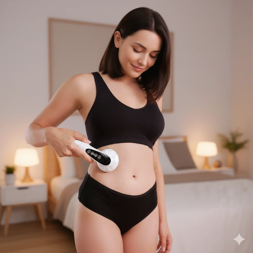 Body Shaping Machine, Cordless Handheld Massager Portable Multifunctional Machine – for Belly, Waist, Arms, Leg, Butt, Home Tool
