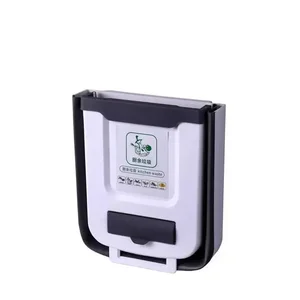 Accessory for camp car, folding garbage can, large capacity material, easy to clean for motorhome, house, car, kitchen 10 Main Sales Kitchen Motorhome - №4