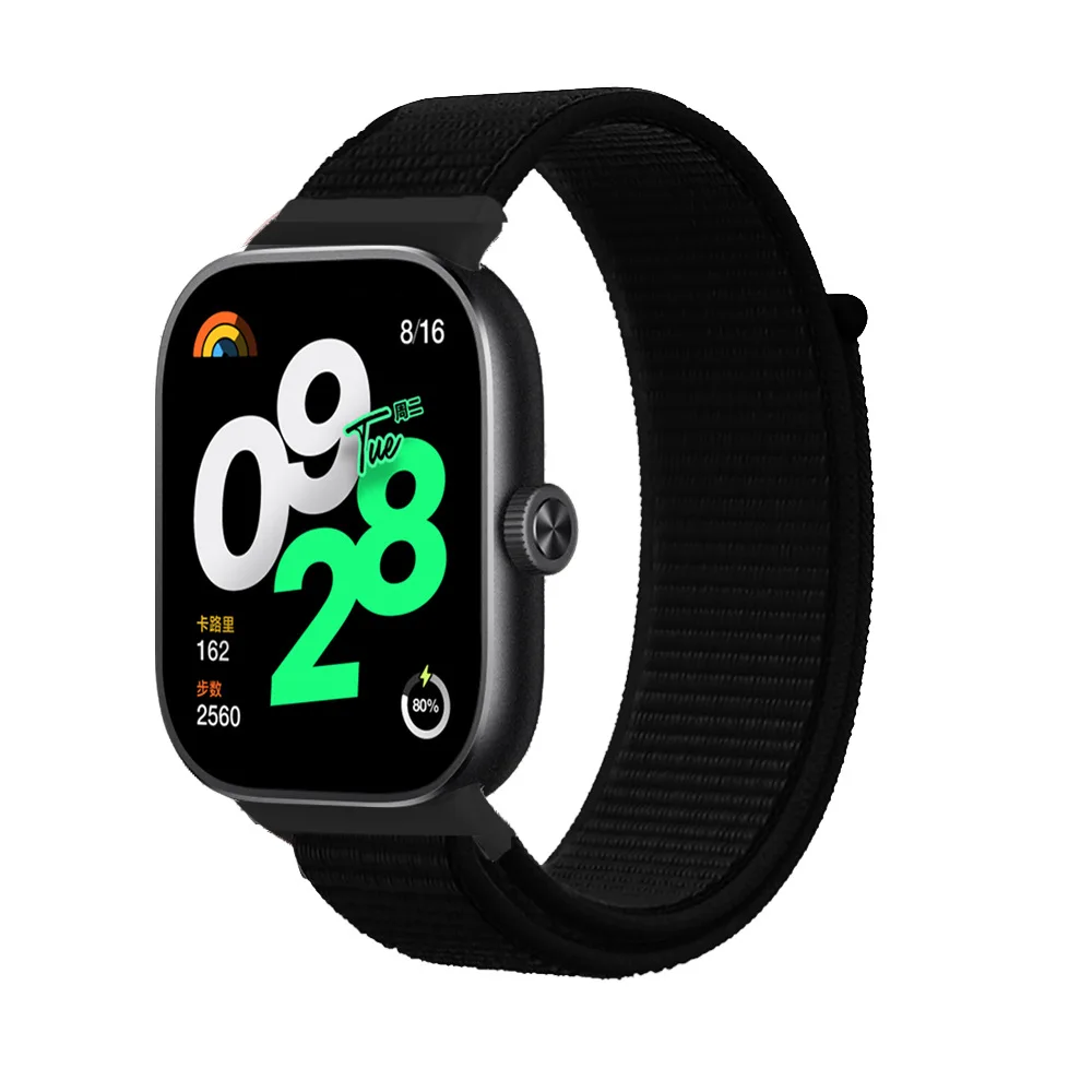 Strap for Redmi Watch 4 Nylon Loop Replaceable Breathable Wristband Smart Watch Belt for Redmi Watch 4 Watchband