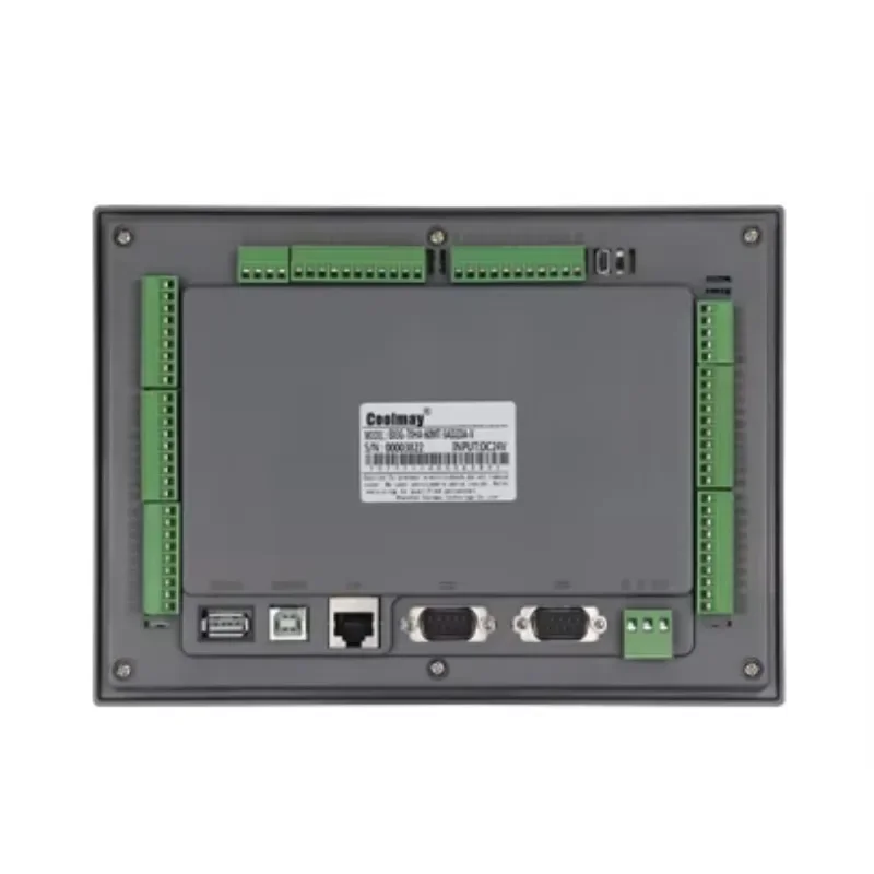 New OEM 7'' HMI PLC All-in-one Integrated  Controller DC24V Relay Output Digital I/O  RS232 RS485