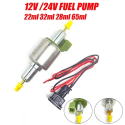 12V 24V Car Air Diesels Parking Oil Fuel Pump With Plug Air Parking Heater For Webasto Eberspacher Heaters Auto Heaters