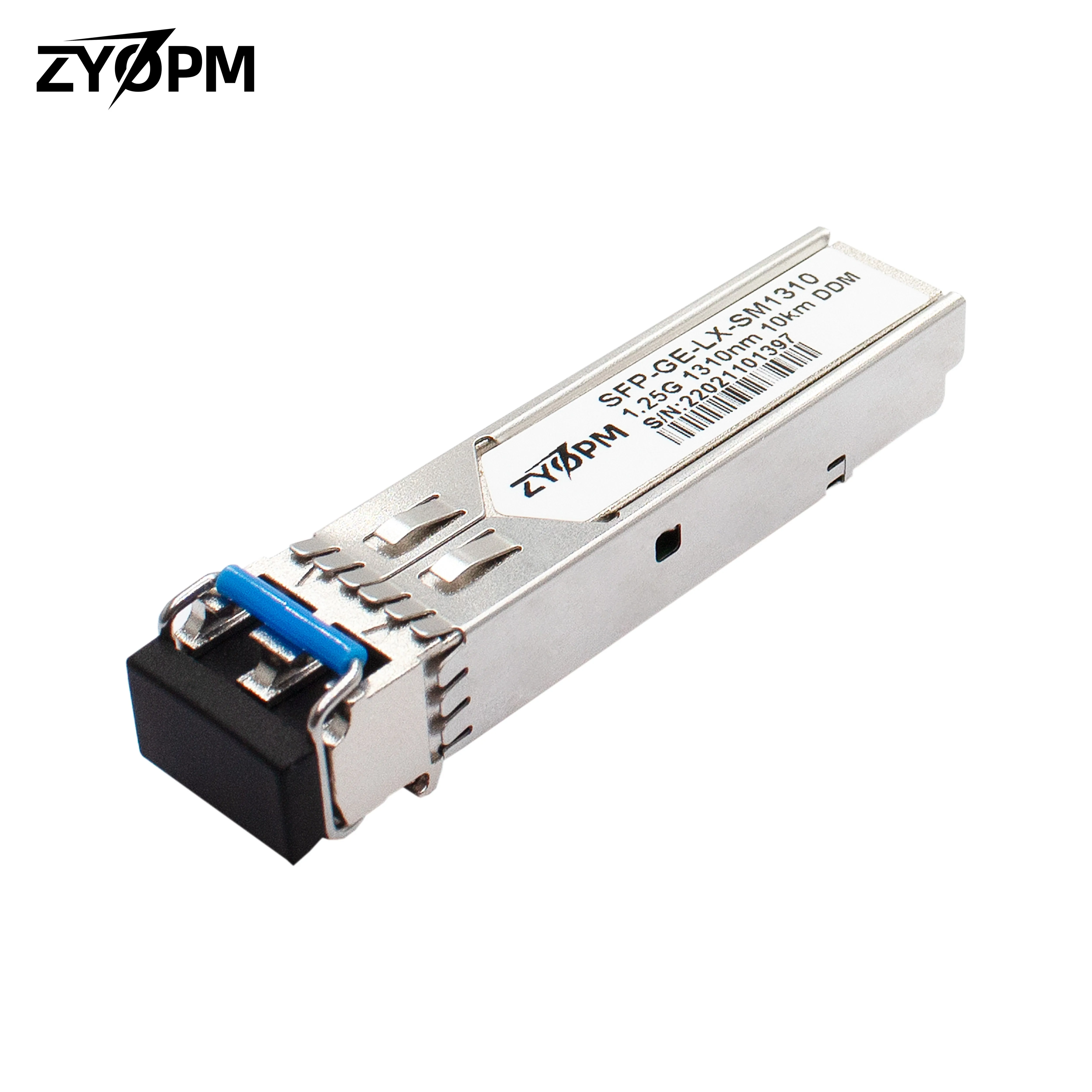 Ricetrasmettitore SFP 1.25G 1000Base-LX, modulo in fibra ottica monomodale SMF 1310nm, fino a 10 km, per Cisco GLC-LH-SMD Ubiquiti UniFi,