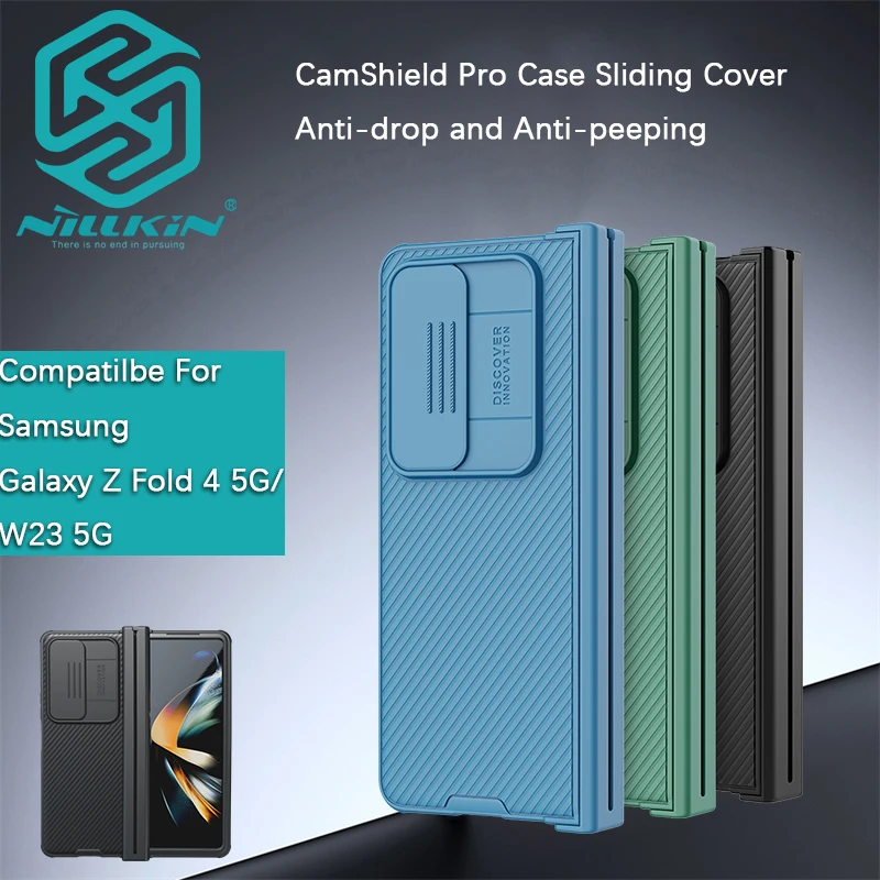 Nillkin For Samsung Galaxy Z Fold 4 5G CamShield Pro General version  Case Lens sliding window cover protective shell phone case