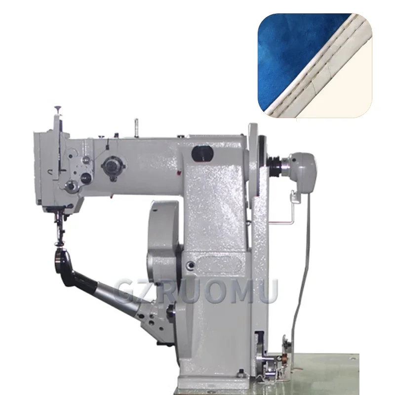 Desktop Leather Shoe Inner Thread Sewing Machine Sneaker Side Stitching Machinery Sole Shoe Electric Threading Device With Table