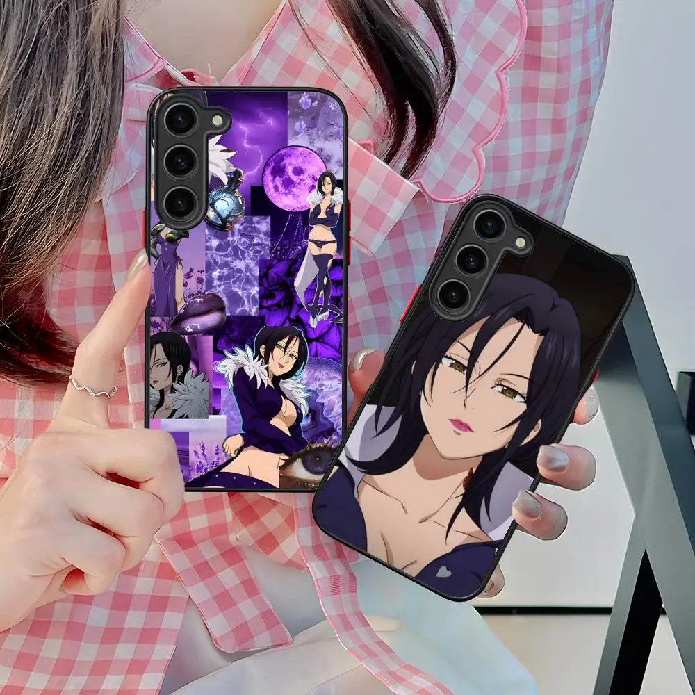 Seven Deadly Sins Merlin Phone Case for Samsung Galaxy S26 S25 S24 S23 S22 S21 Plus FE Ultra Skin Feel Shockproof Cover - view 4