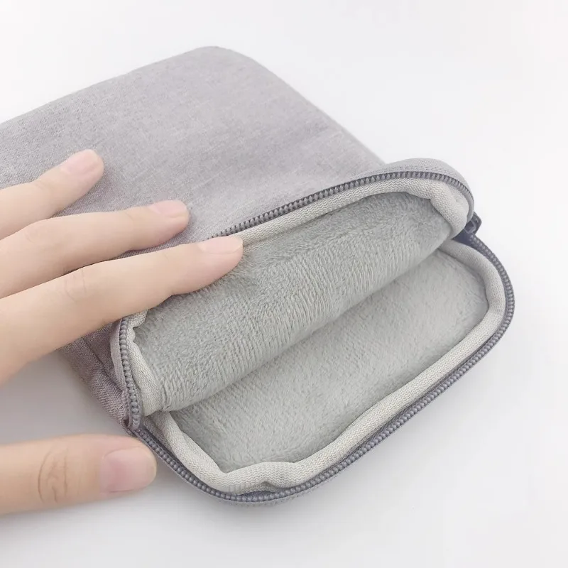 Handbag Case For KOBO Libra Colour/Libra 2/Libra H2O Case Bag Sleeve Zipper Shockproof Pockets Pouch Funda Ebook N428 N418 N873