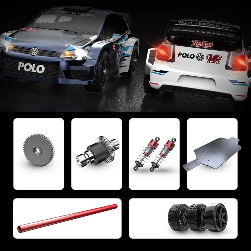 MJX 14304 14303 Scala 1:14 Auto telecomandata Drift Rally Brushless Racing Toy Crawler fuoristrada ad alta velocità Corpo in plastica durevole