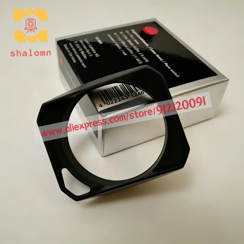 New Original 12465 Lens Hood for Leica M-mount M24/3.8 21/3.4 ASPH Lens Camera Lenses