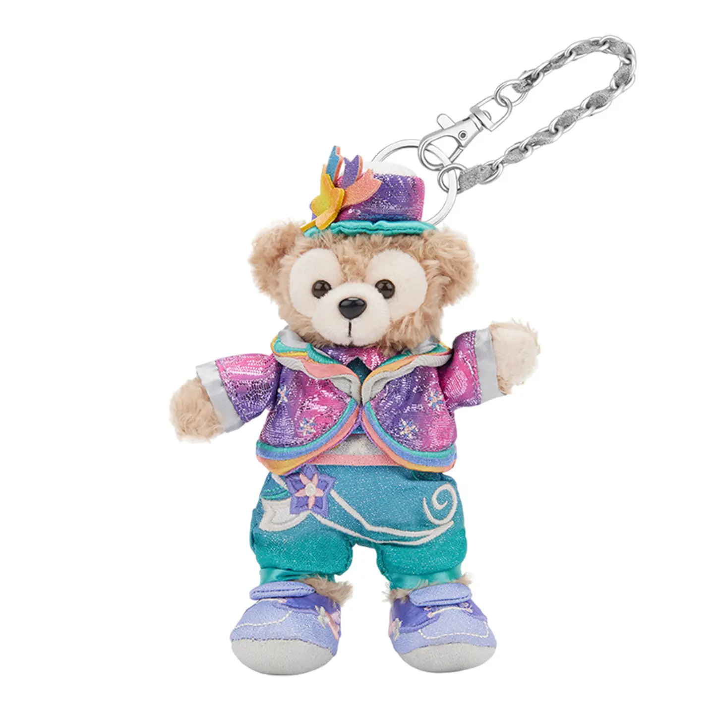 HongKong Disney 20th Anniversary Wonderful Party Series Linabell CookieAnn Duffy Goofy Olu Plush Pendant Key-chain Birthday Gift
