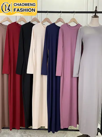 All-Match New Arrivals Muslim For Women Hijab Dress Middle East Dubai Abaya Turkey Kaftan Islamic Clothing Femme Arabic Vestido