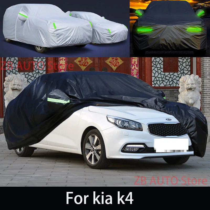 

Для kia k4 наружная защита полный автомобильный чехол снежный чехол солнцезащитный козырек водостойкий пылезащитный внешние автомобильные аксессуары