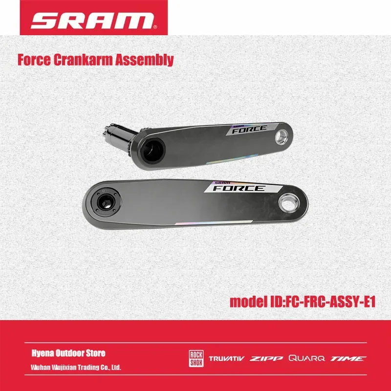 

НОВАЯ МОДЕЛЬ SRAM Force AXS в сборе шатунов FC-FRC-ASSY-E1: Подходит для скорости 12/13, 8-болтового интерфейса, нижнего кронштейна DUB