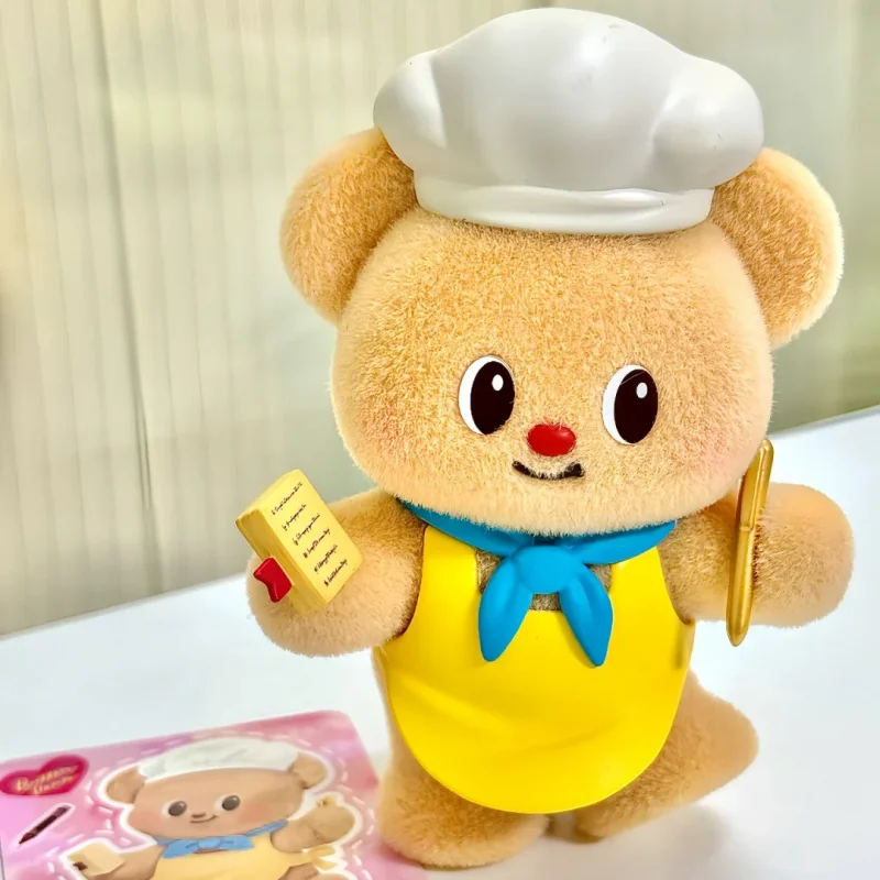 لعوب زبدة الدب الخبز ورشة عمل سلسلة الفينيل صندوق أعمى مفاجأة هدية لطيف اللعب عيد ميلاد دمية Caja Ciega Kawaii الدمى سر