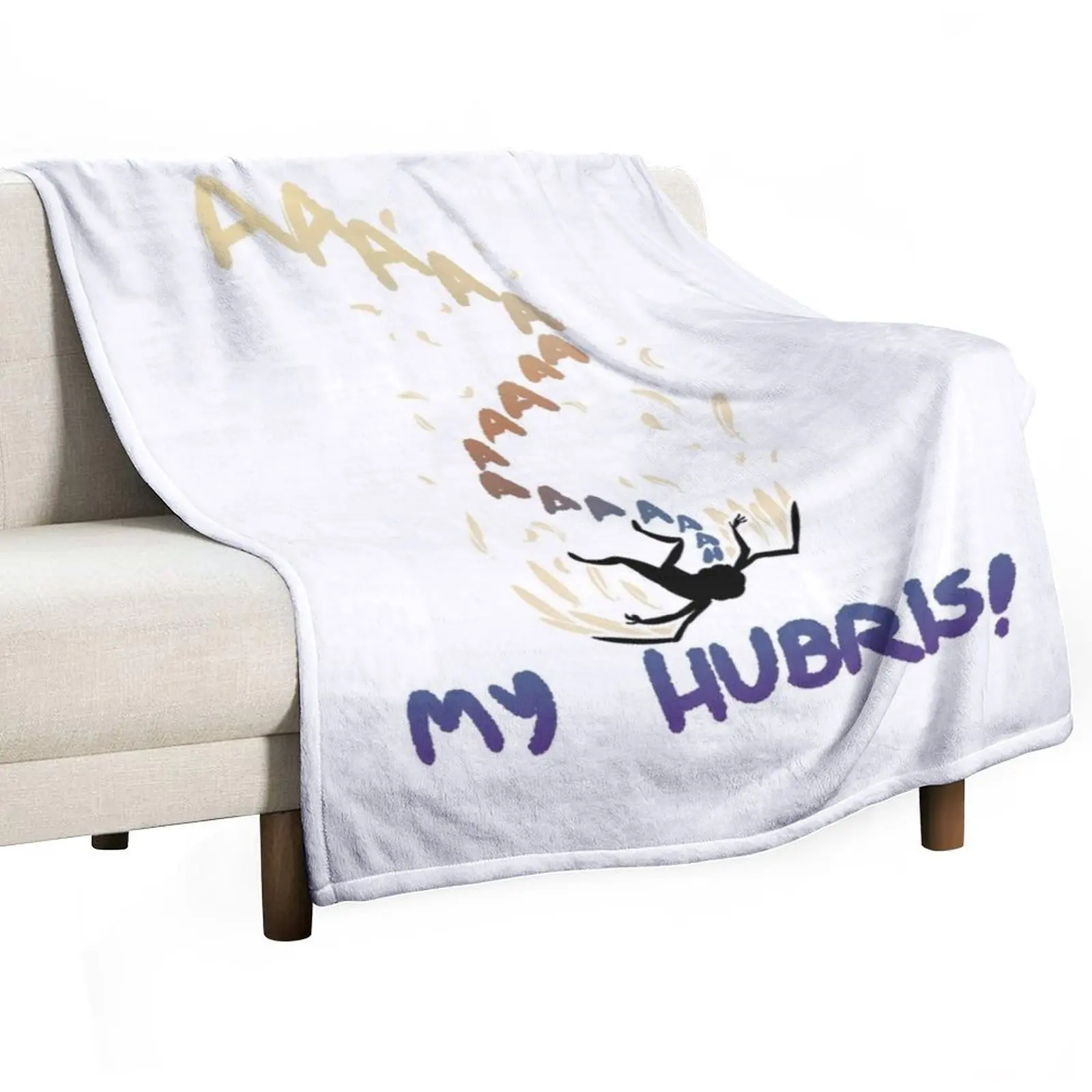 My Hubris! Throw Blanket Decorative Throw Designers Blankets