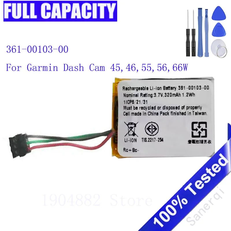 Battery 361-00103-0…