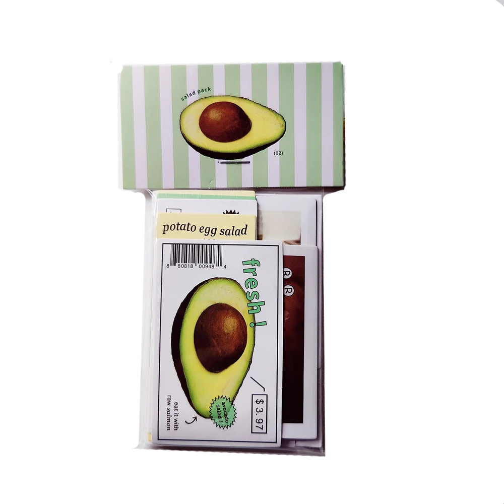 مجموعة ملصقات من قطعتين كورية للزينة من SKYSONIC ملصقات ورقية مواد تغليف مجلة قصاصات ديكور طقم لوازم