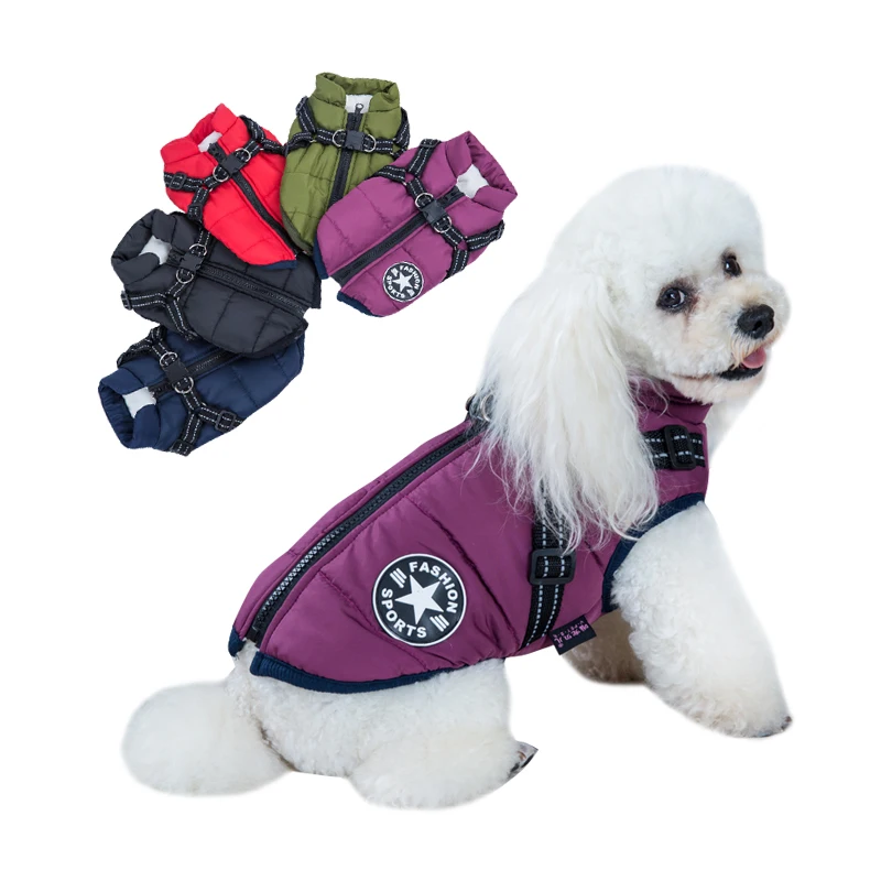 custom New Arrival Latest Design Wholesale Multi-style Waterproof Pet Dog Jacket Winter Dog Clothes Coat