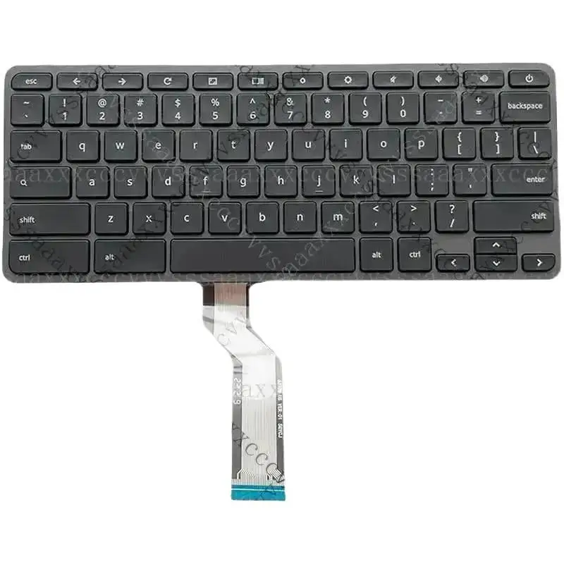 

US Keyboard For Chromebook C722 C722T C734 C734T C741L C852 Black Color NK.I111S.0C8 &&
