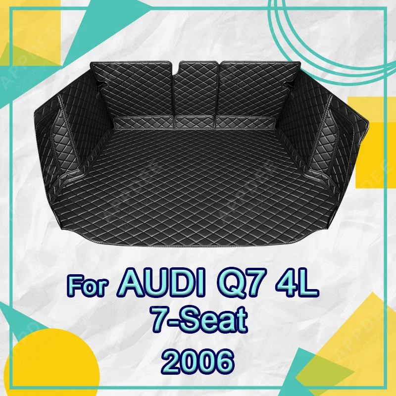 

Auto Full Coverage Trunk Mat For Audi Q7 5-Seat 4l 2006 Anti-Dirty Car Boot Cover Pad Cargo Liner Interior Protector Accessories