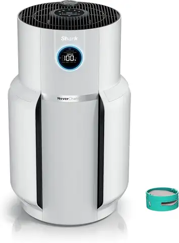 Shark Air Purifier with NeverChange Air Filter Technology, 5 Year HEPA Filter, Covers 1400 Sq. ft, Odor Neutralizer and Clean Se