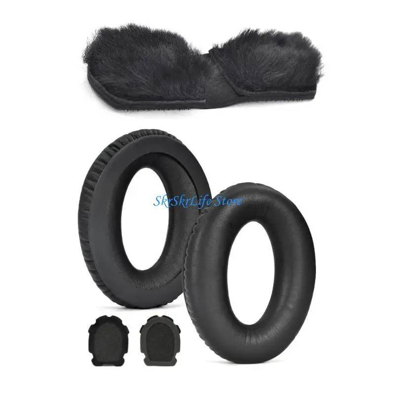 Tarabia almohadilla del oído cuero proteína E65E para aviación A10 A 20 Auriculares inalámbricos Auriculares,