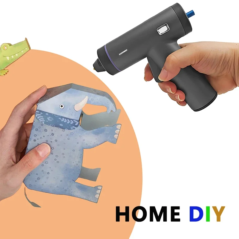 Hot Melt Glue Gun 3.6V Electric Lithium Battery Cordless Glue with Glue Stick 7/150mm Home DIY Repair Tool Household Tools