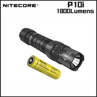 NITECORE P10i LED Flashlight 1800Lumens USB-C Rechargeable i-Generation 21700 Tactical Troch Lantern With 4000mAH Battery