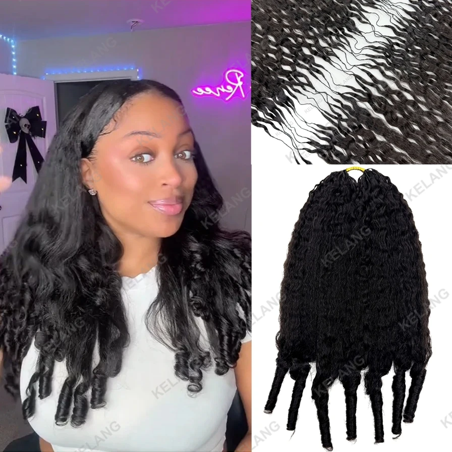 

Натуральные волосы для плетения крючком: прямые, кудрявые, в стиле «пикси», без узлов, предварительно разделенные, для создания причесок «перья» и «косички»