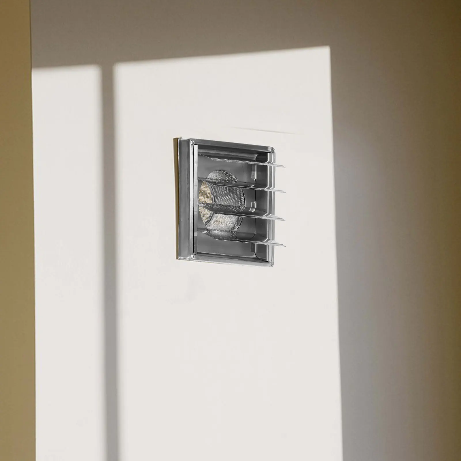 

Stainless Steel Vent Bathroom Exhaust Cover Wall Hood for Exterior Square Diffuser 304 Stainless Steel Ventilation Cap for Home