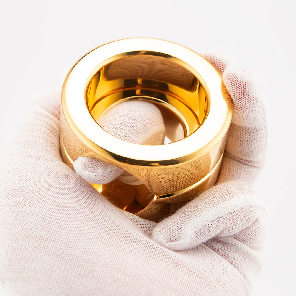 Silver/Gold Heavy Ball Stretcher Metals Scrotum Testicle Stretching CBT Sex Toy For Men Cockring Male Chastity Device Sex Shop