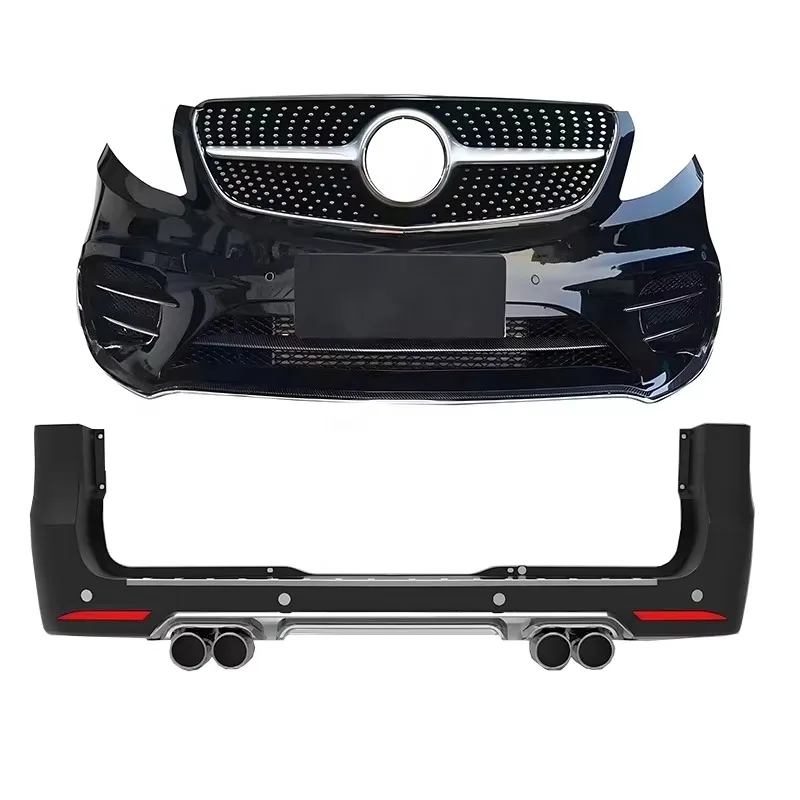 26 StyleUpgrade Factory Direct S500 Car Body Kits Front Bumper For Vito V250 W447 V260 Vclass Auto Accessories