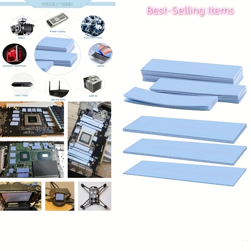 

M.2 Thermal Pad 70x20mm Silicone Thermal Pads Non Conductive Heatsink Cooling Pad For Laptop Heatsink Cooler Silicone Pad