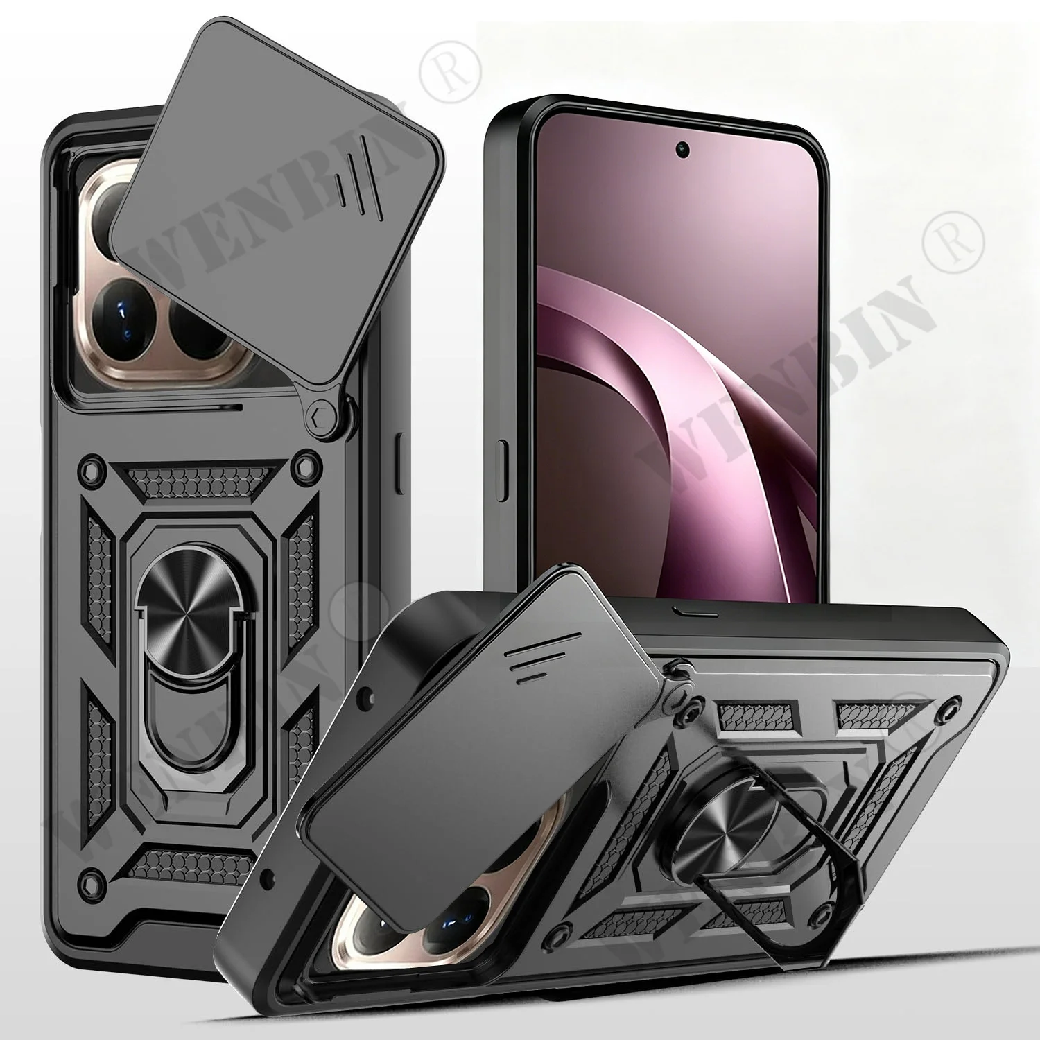 Чехол для Xiaomi 17T Pro с защитой военного класса, защитный чехол для телефона с выдвижной крышкой для камеры, чехол для Xiaomi 17T Coque Fundas