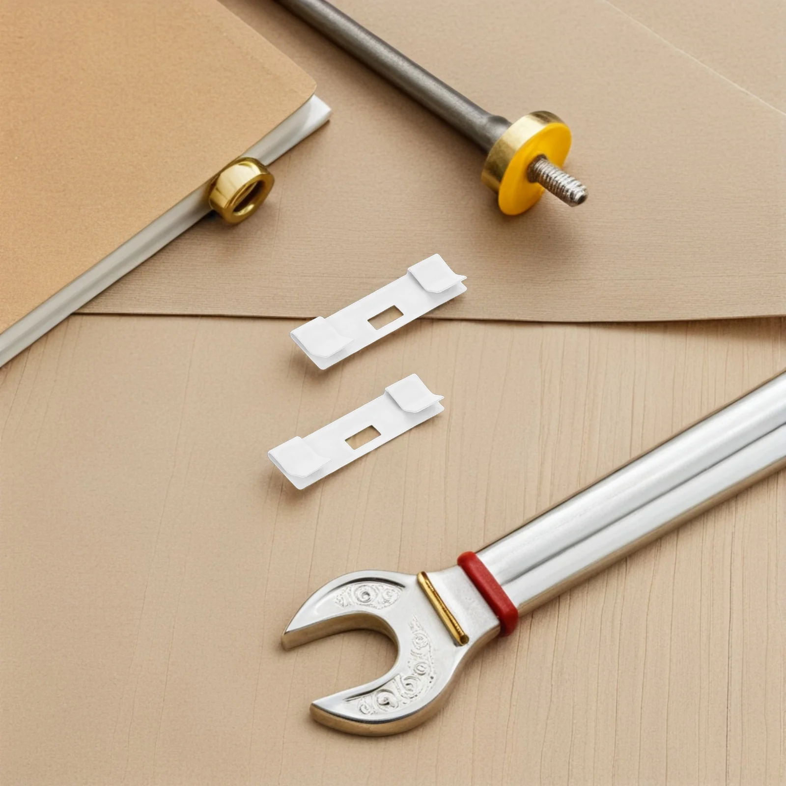 

24Pcs Vertical Blind Repair Pieces Metal Fixer Clips for Damaged Slats Replacement Hardware Silver Vertical Blinds Keeper