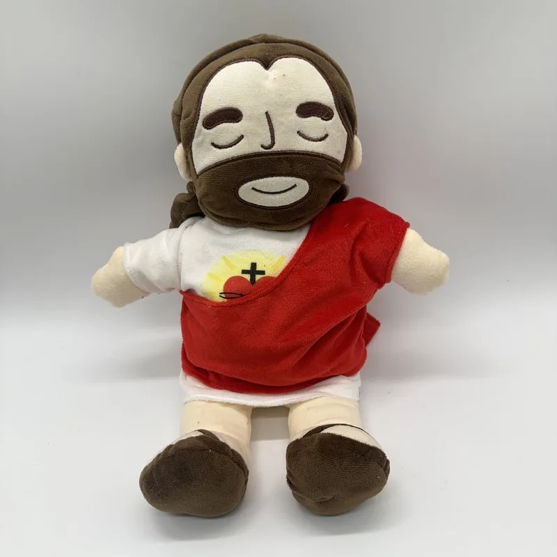 40cm melhor vendedor novo em estoque respiração menina boneca de pelúcia música boneca calmante travesseiro decoração ornamento presente natal brinquedo