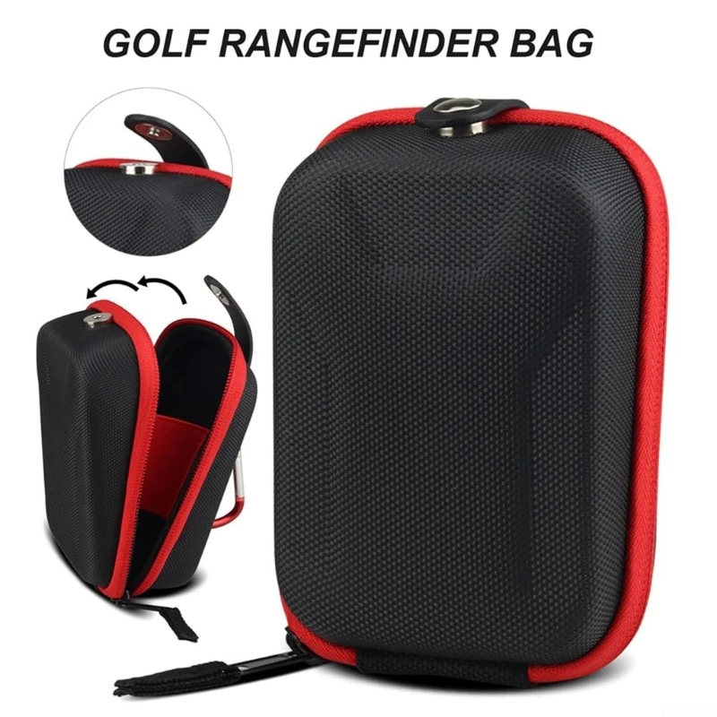 Versatile Magnetic Golf Rangefinder Case Bag Waterproof and Shockproof Storage for Golfers and Outdoor Enthusiasts