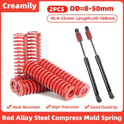 Creamily 2PCS Mould Spring Spiral Stamping Compression Die Spring For Rear Trunk Tailgate Strut Support Lift Bar Tool for Car