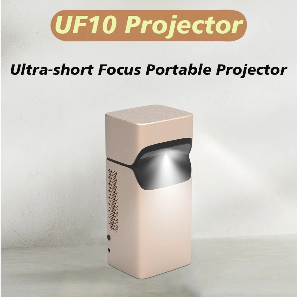 Ultra Short Throw Portable Projector 4K Supported 150