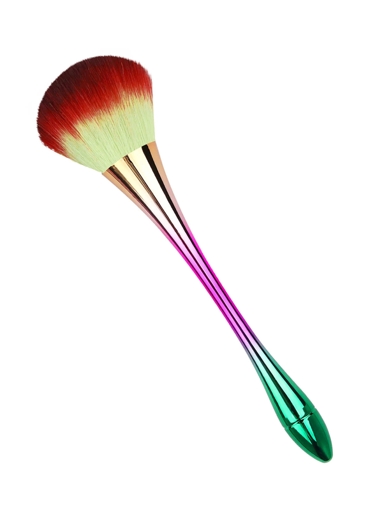 Set da 2 pezzi di pennelli per polvere per unghie, pennelli per trucco in vita, pennelli famosi per Internet, pennelli per unghie, pennelli per polvere, pennelli per fard, cipria sfusa