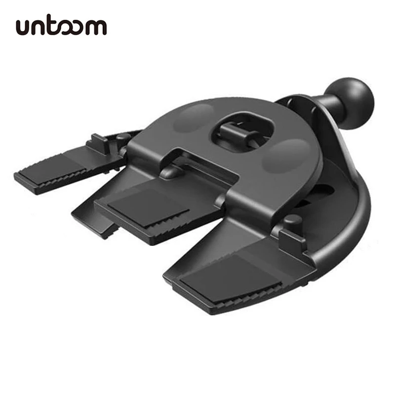 Universal Car CD Slot Phone Holder Base 17mm Ball Head Base for Car CD Slot Cellphone Navigation GPS Mount Accessories