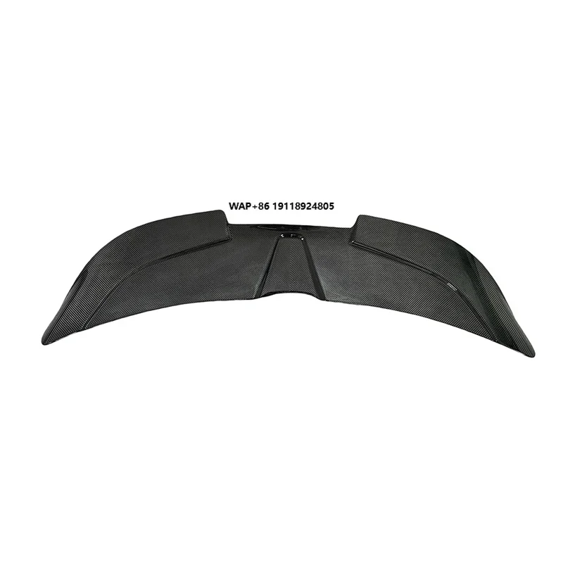 RY Style Dry Carbon Fiber Rear Wing Spoiler Front Lip Side Skirts Fenders Vents for  720s