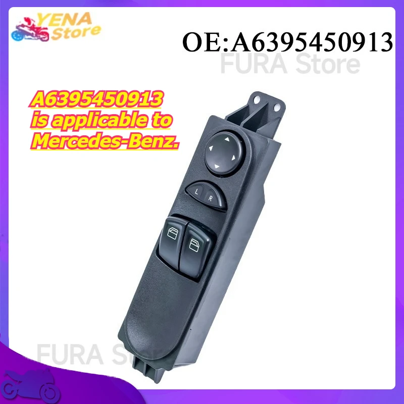 

The driver's side window panel switch assembly A6395450913 is applicable to Mercedes-Benz.