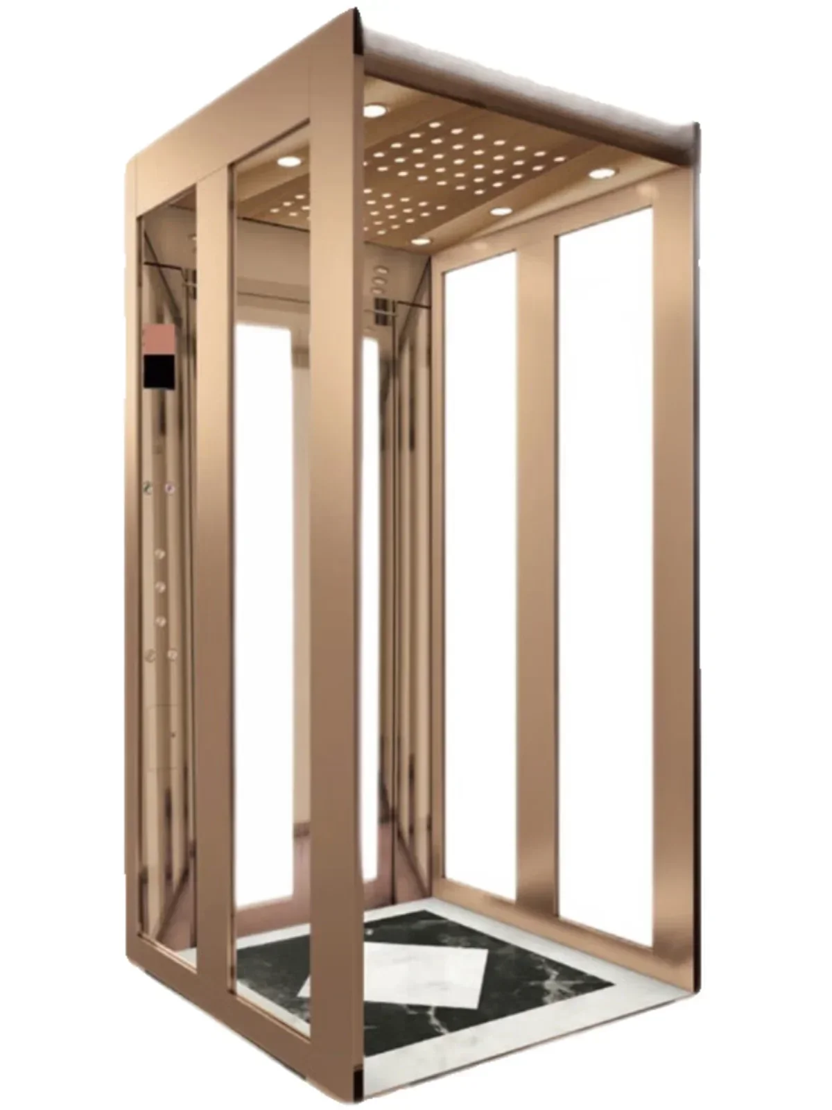 

Hot Sale Household Small Villa Elevator, Indoor And Outdoor Hydraulic Traction Lifting Platform, 2-3, 4-5 Loft Jump Floor Elevat