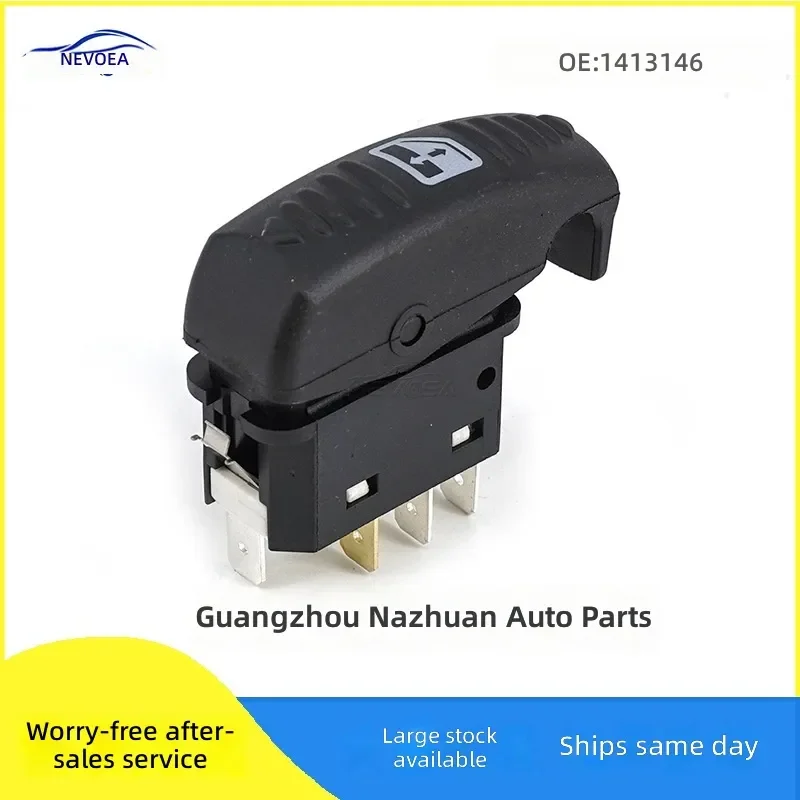 For Scania Truck Window Glass Lifter Control Switch 1413146 Auto Parts