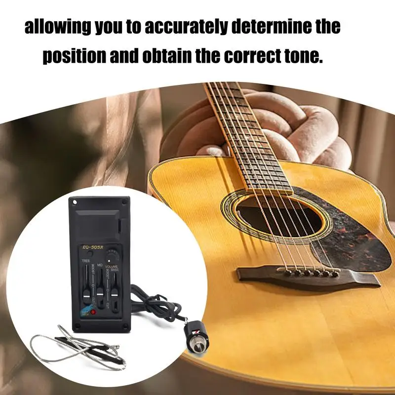 

Guitar Pickups & Pickup Covers Electroacousticization Guitar Pickups Amplifing Guitar Tone Guitar Equalizer Precise Volume