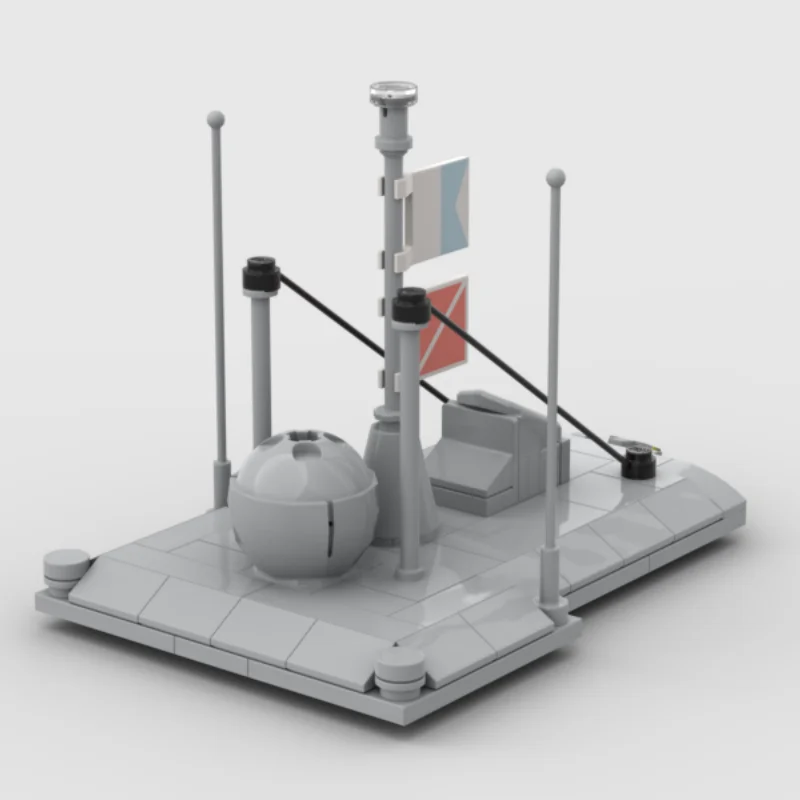 MOC-44761 الحرب العسكرية وحدات السفينة الحماية الساحلية بنة نموذج الطوب مجموعة الهدايا الإبداعية عالية الجودة لتقوم بها بنفسك لعبة 923 قطعة #3