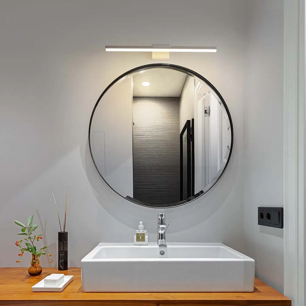 Nordic LED Wall Lamp 80 100cm Interior Wall Light Fixtures 16W 20W AC85-265V Bathroom Mirror Wall Sconce Lamp Indoor Lighting