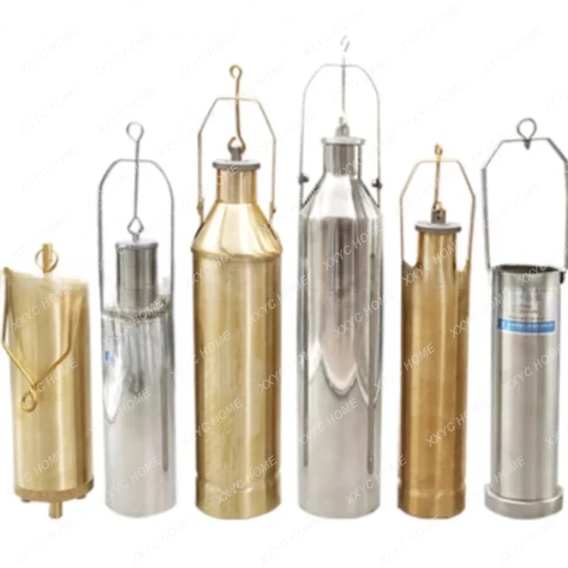 1000/500/300ml Copper Sampling Barrel Bottom Sampler Stainless Steel Sampler Petrochemical Oil Oil Sample Sampling Barrel Water